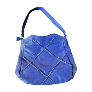 Nyla Noor blue shoulder handbag